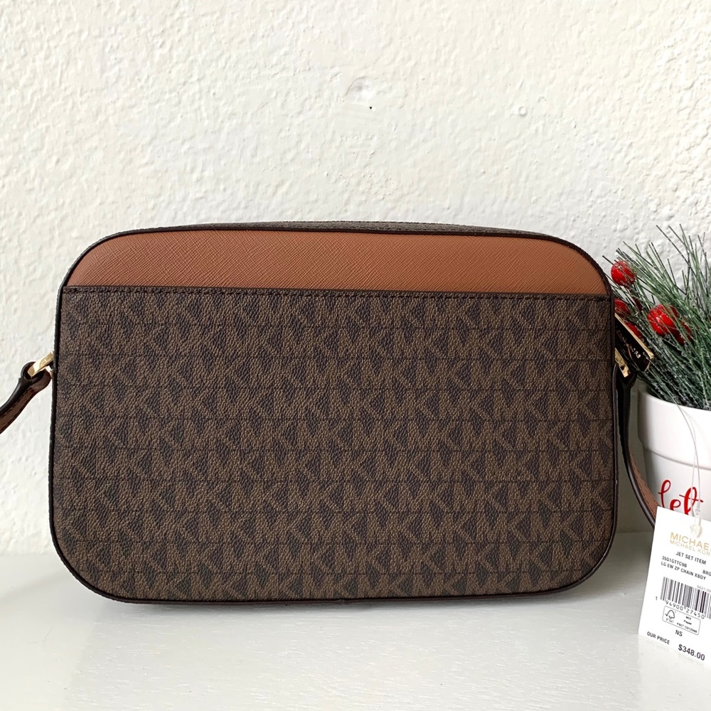 Michael Kors Jet Set LG EW Zip Xbody - Picture 4 of 8